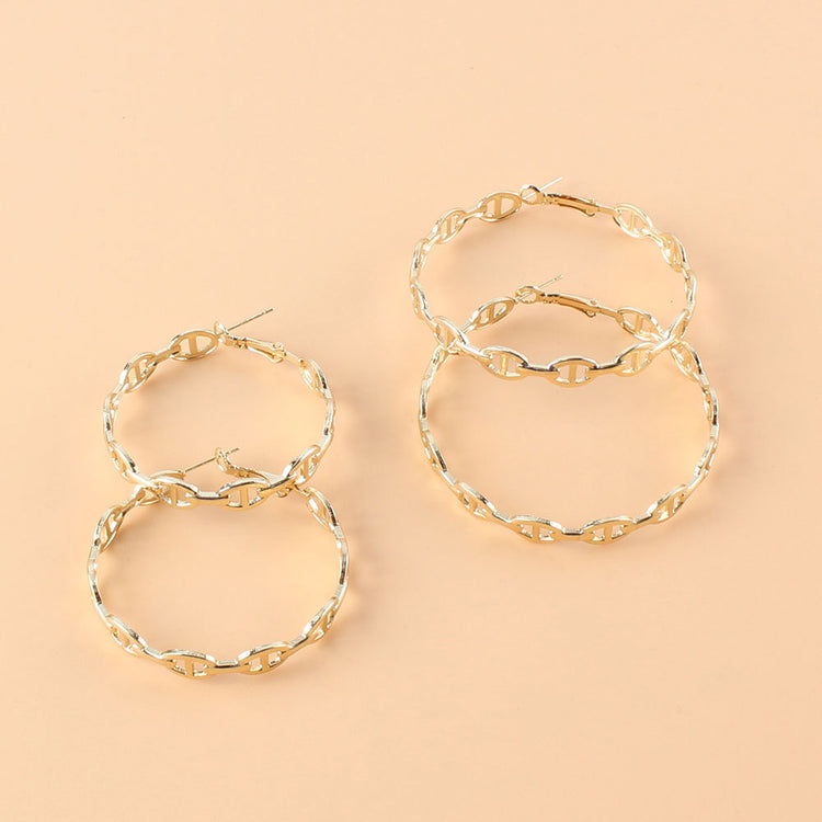 Hoop Earrings European And American