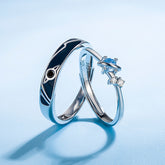 Dream Planet Couple Rings Fashion Personality Rings