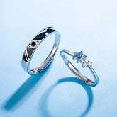 Dream Planet Couple Rings Fashion Personality Rings