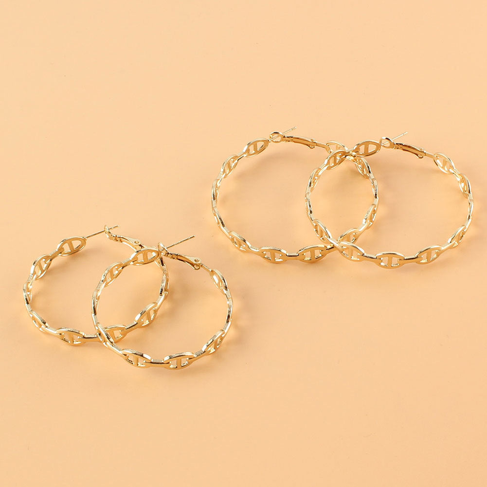 Hoop Earrings European And American