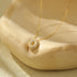 The Stainless Steel Bubble Letter Initial Pendant Chunky