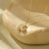 The Stainless Steel Bubble Letter Initial Pendant Chunky