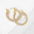 Earrings Femininity Full Of Zircon Hoop Earrings