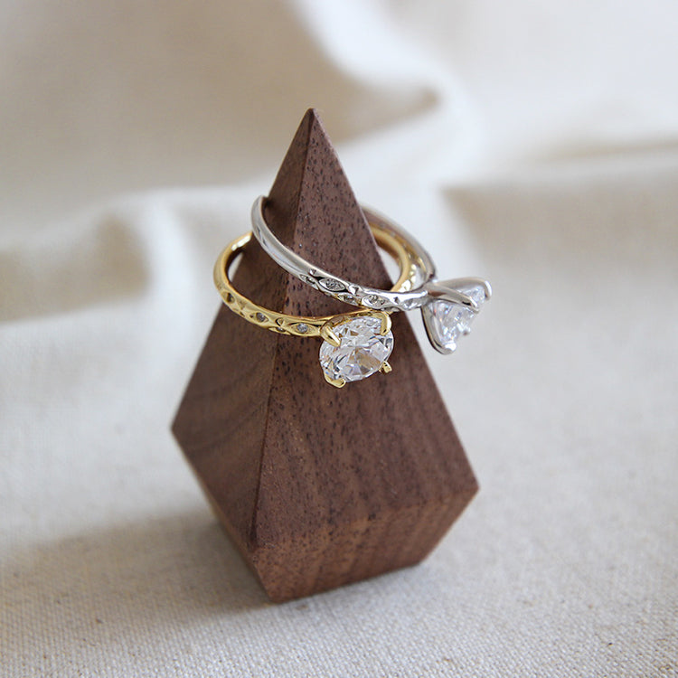 925 Silver AAAA Zircon Rings 