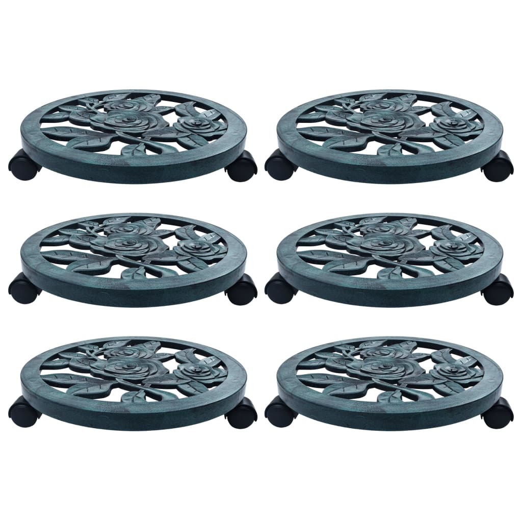 Plant Rollers 6 pcs 38 cm