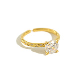 925 Silver AAAA Zircon Rings 