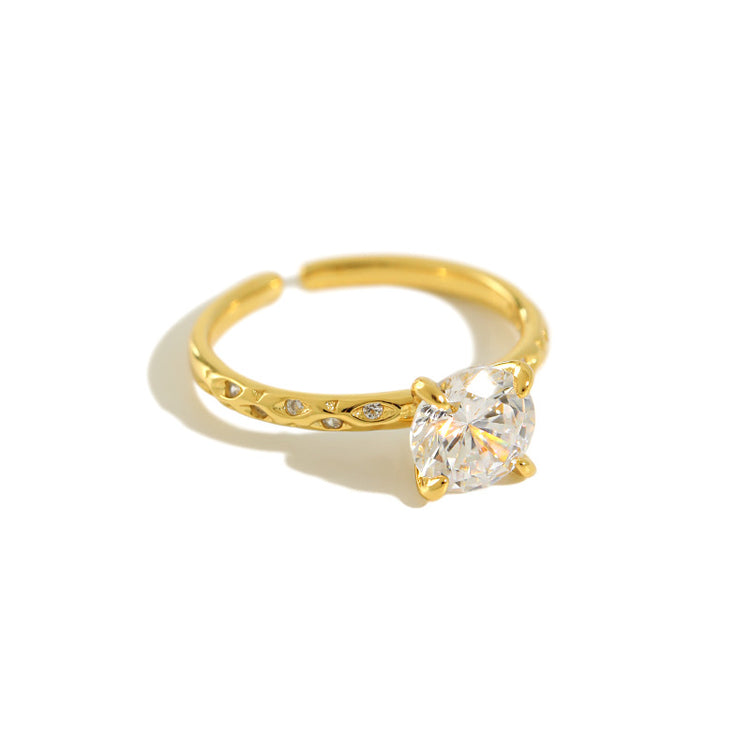 925 Silver AAAA Zircon Rings 