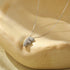 The Stainless Steel Bubble Letter Initial Pendant Chunky