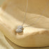 The Stainless Steel Bubble Letter Initial Pendant Chunky