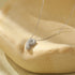 The Stainless Steel Bubble Letter Initial Pendant Chunky