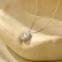 The Stainless Steel Bubble Letter Initial Pendant Chunky