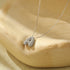 The Stainless Steel Bubble Letter Initial Pendant Chunky