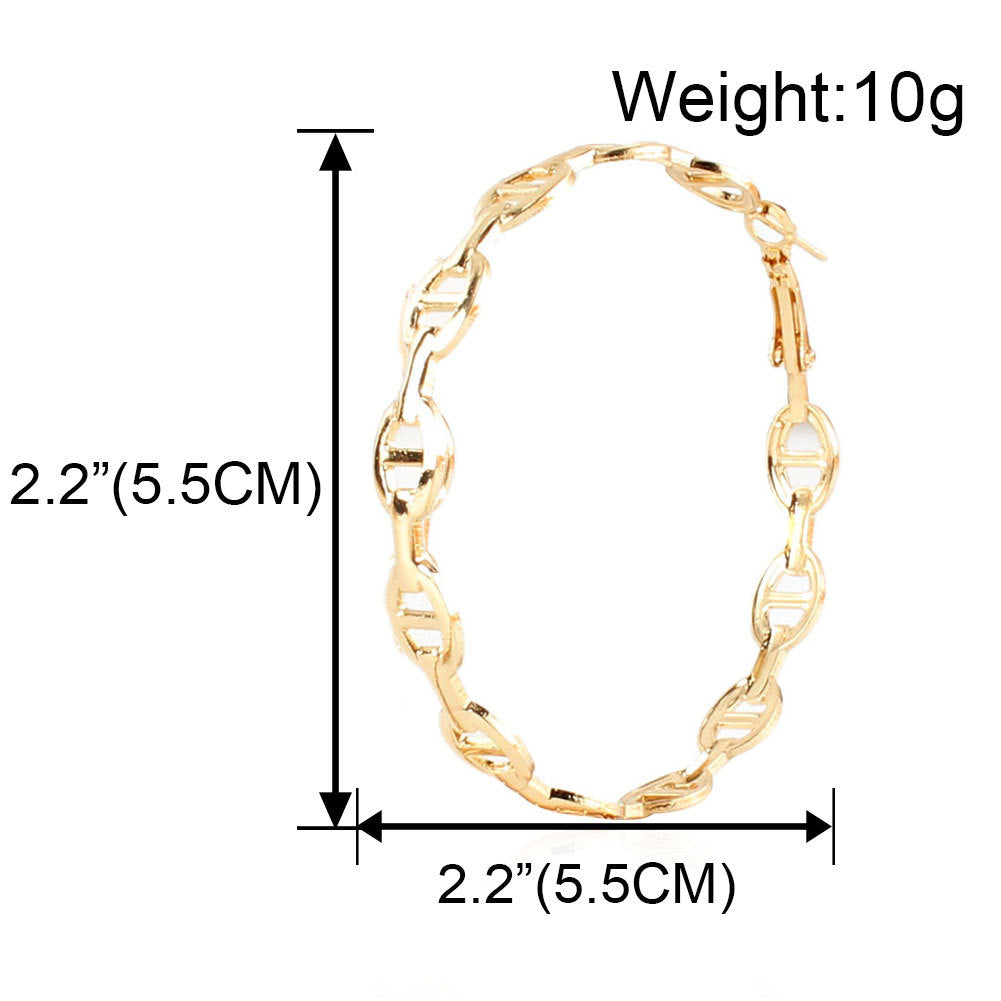 Hoop Earrings European And American