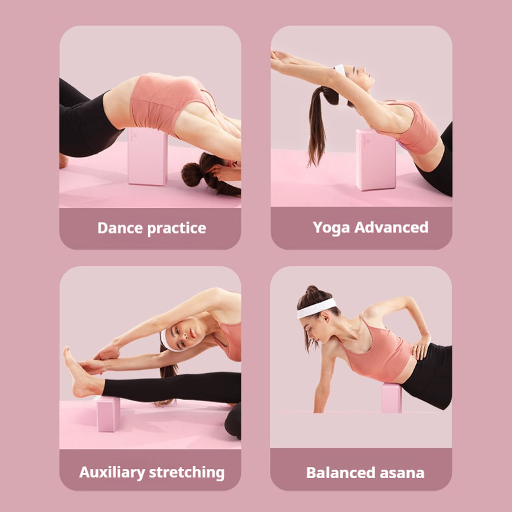 Yoga Bricks Gym Blocks Foam Brick Training