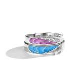 Student Minimalist Couple Rings Adjustable Creative Ring