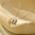 The Stainless Steel Bubble Letter Initial Pendant Chunky