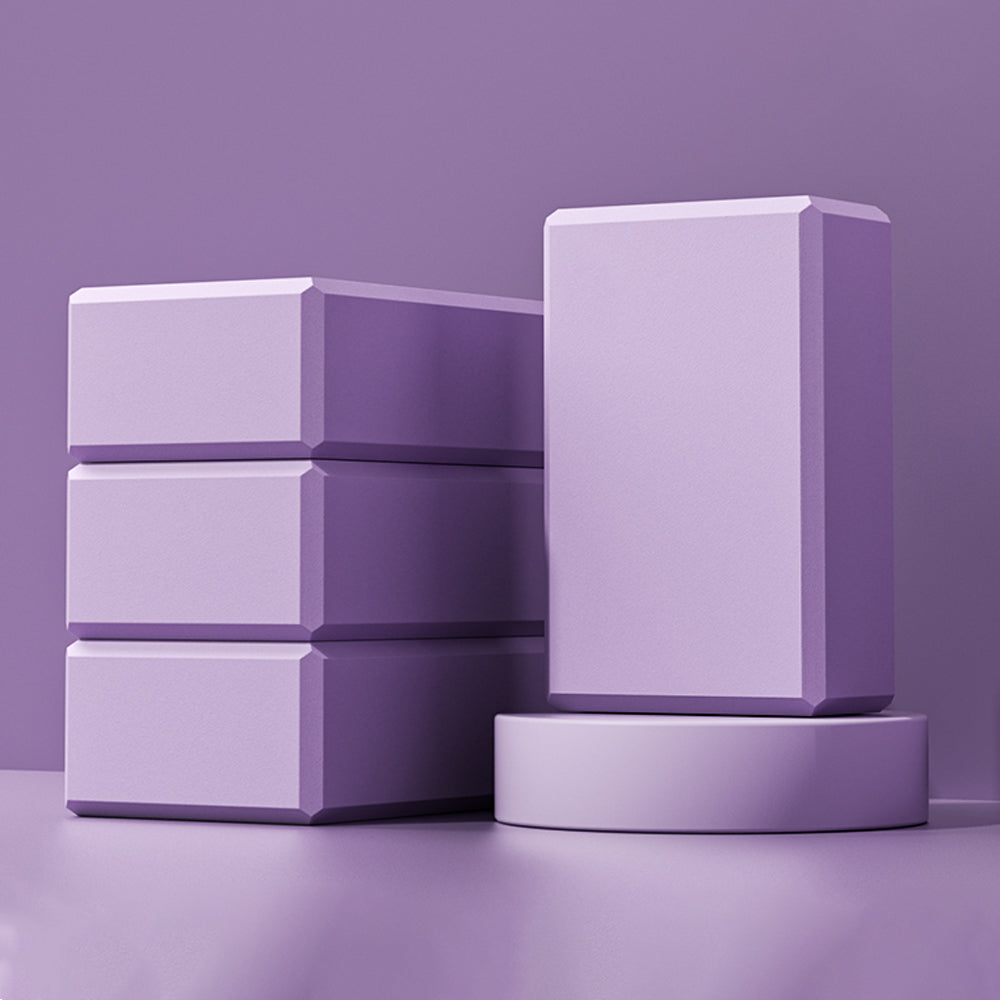 Yoga Bricks Gym Blocks Foam Brick Training