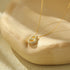 The Stainless Steel Bubble Letter Initial Pendant Chunky