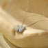 The Stainless Steel Bubble Letter Initial Pendant Chunky