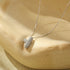The Stainless Steel Bubble Letter Initial Pendant Chunky